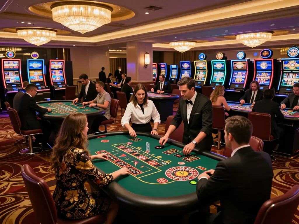 Engaged players enjoy dynamic games at trang chủ 88VV casino floor in 2026.