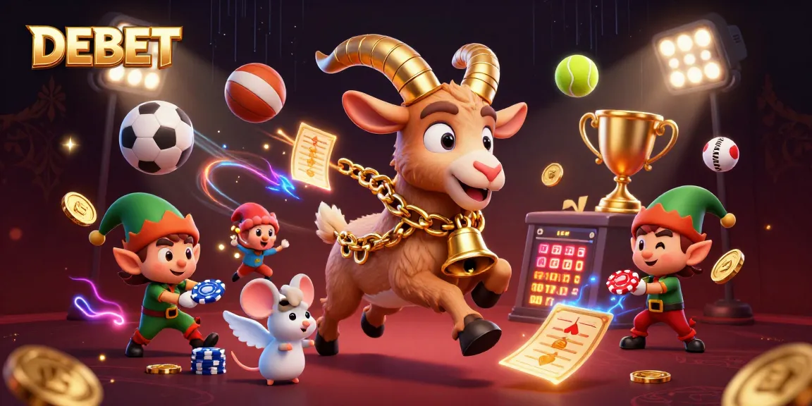 Join the festive chaos at DEBET's holiday casino, where Krampus and mischief reign!
