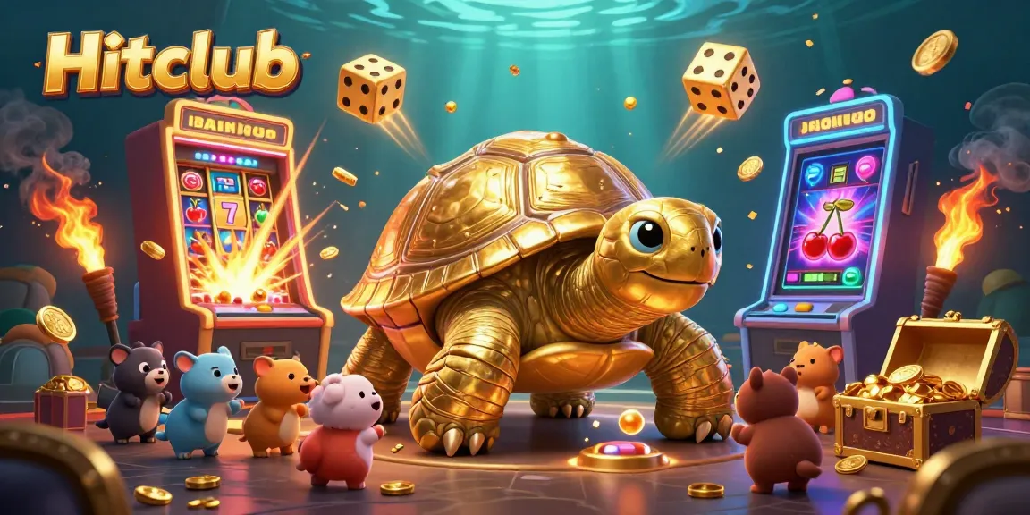 Hitclub players enjoying thrilling slot machines and games in a vibrant casino atmosphere.