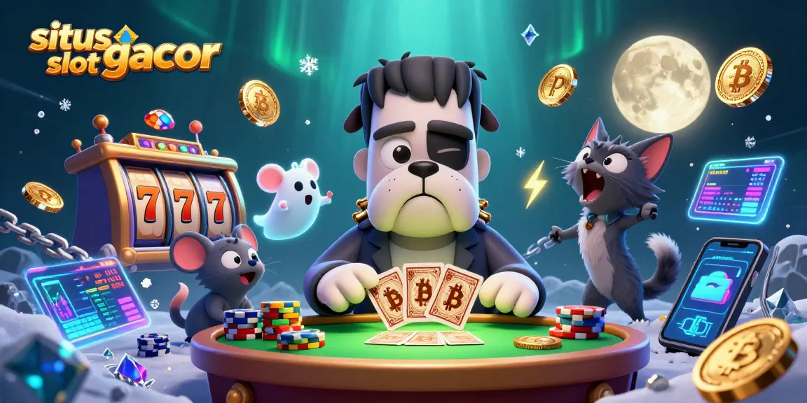 Experience situs slot gacor with our vibrant 3D illustration of a casino scene filled with energy and action.
