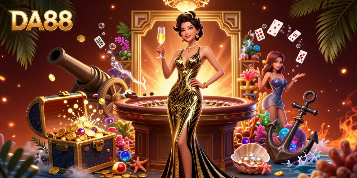 Experience thrilling wins at DA88 with glamorous casino vibes and sparkling treasures.