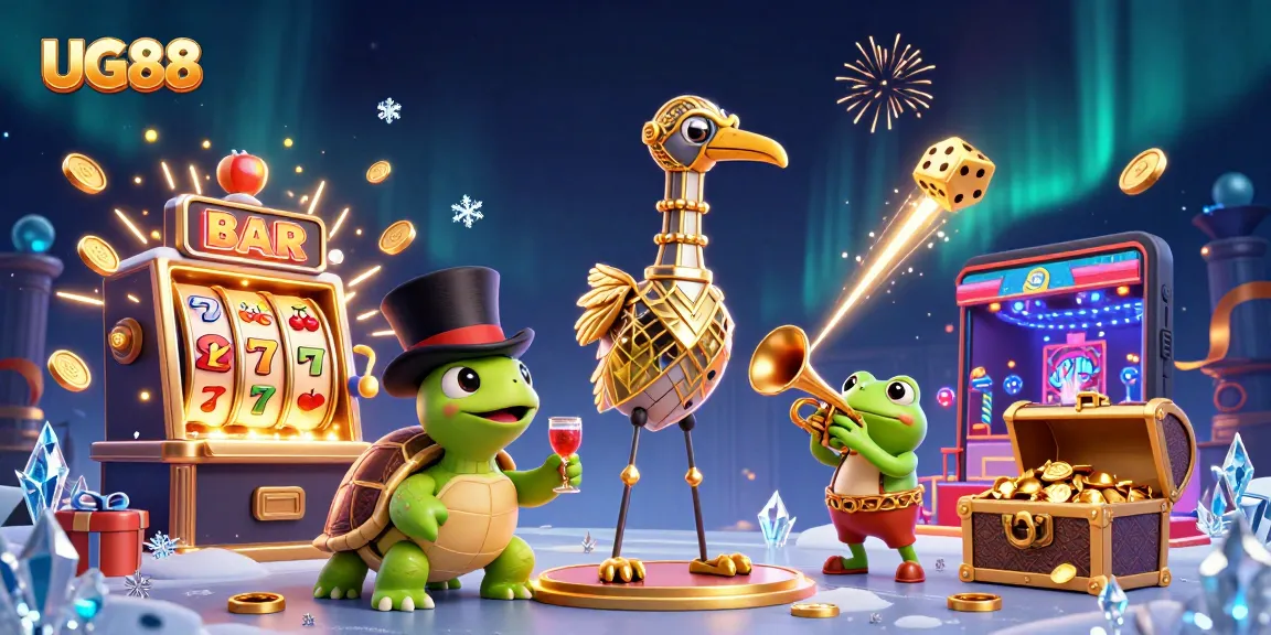 Spin the reels at UG88 for big wins with immersive casino-themed characters and excitement.