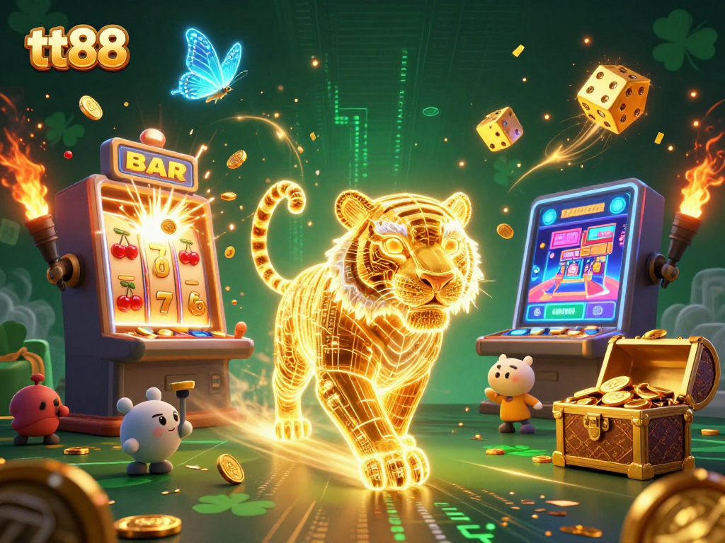 Experience thrilling gameplay at tt88 with vibrant 3D casino visuals, showcasing excitement and adventure.