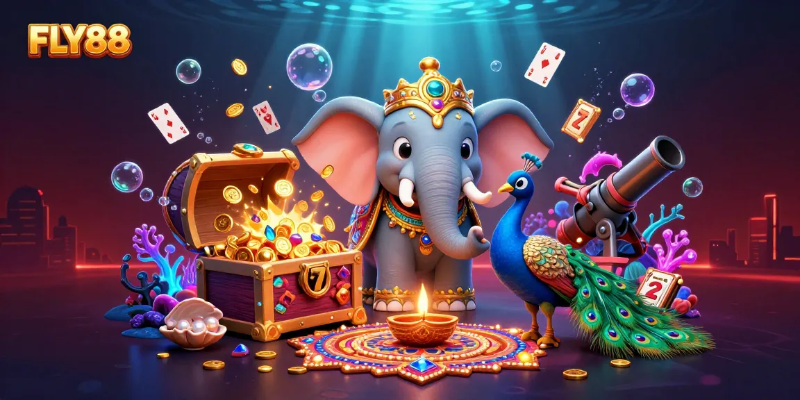 FLY88 offers an energetic gaming experience with colorful visuals and engaging slot elements.