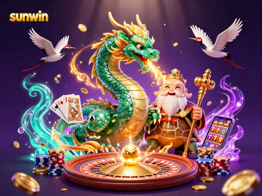 Spark excitement with sunwin while exploring a vibrant casino world filled with treasures.