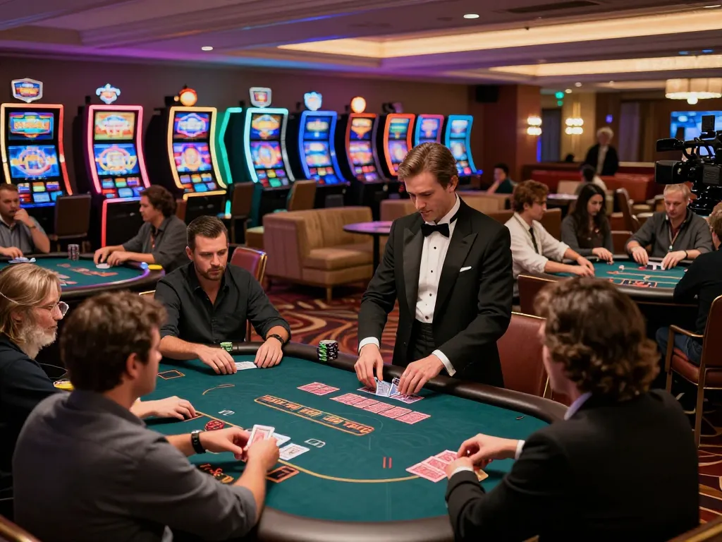 NHÀ CÁI DA88 showcases an elegant casino experience with vibrant gameplay and a lively atmosphere