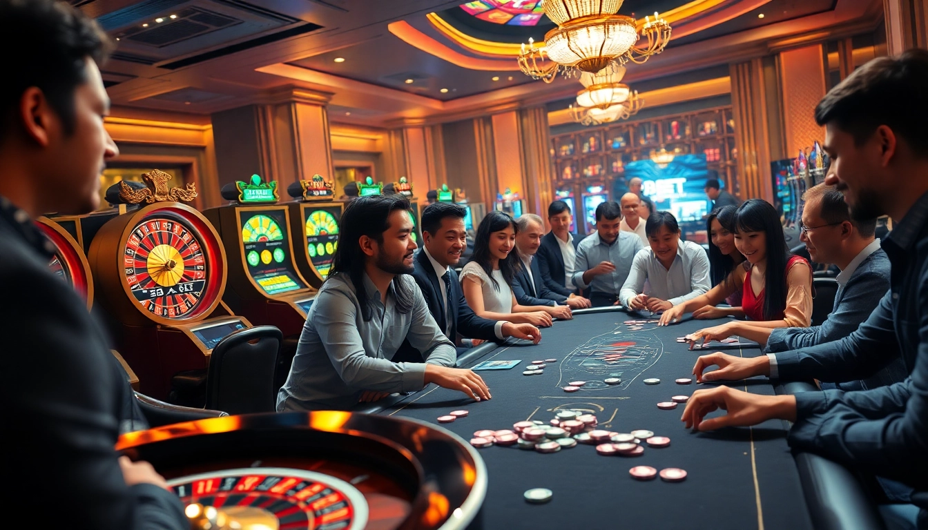 Experience thrilling gameplay at 9bet casino with vibrant games and professional dealers.