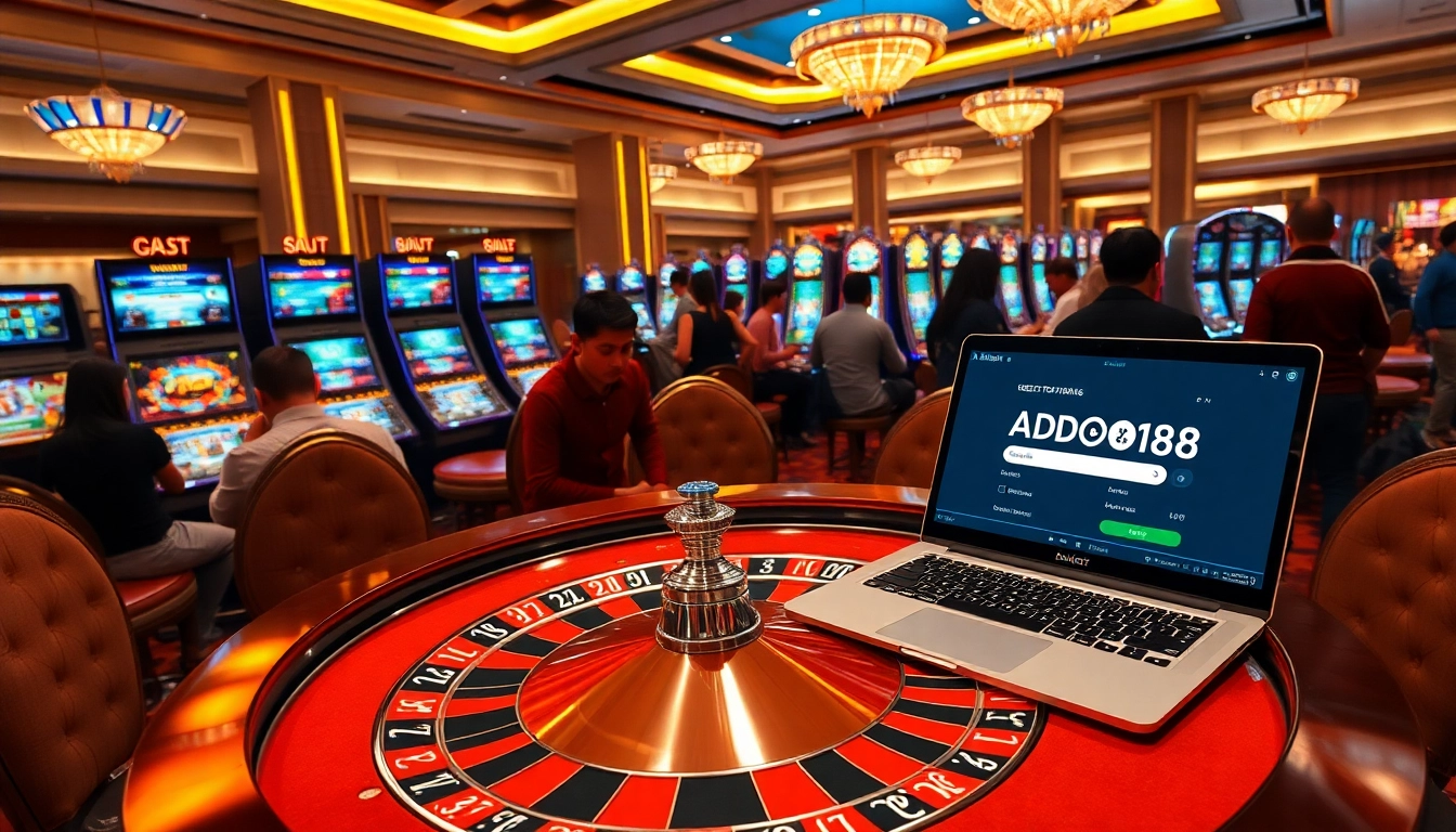Experience luxury gaming at adobet88 daftar with engaging roulette and slot machines.