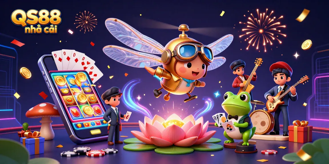 Experience thrilling gameplay at QS88 nhà cái with vibrant slot games and casino excitement.