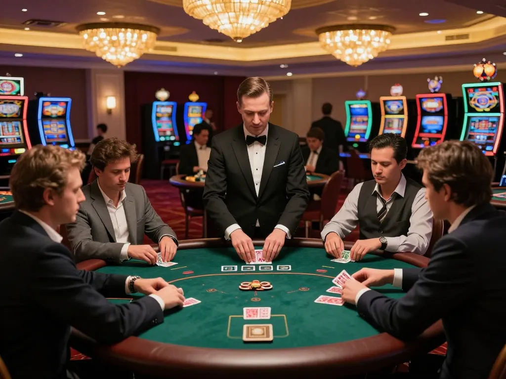 Experience excitement at the link may88 poker tables with players engaged in friendly competition and lively gameplay.