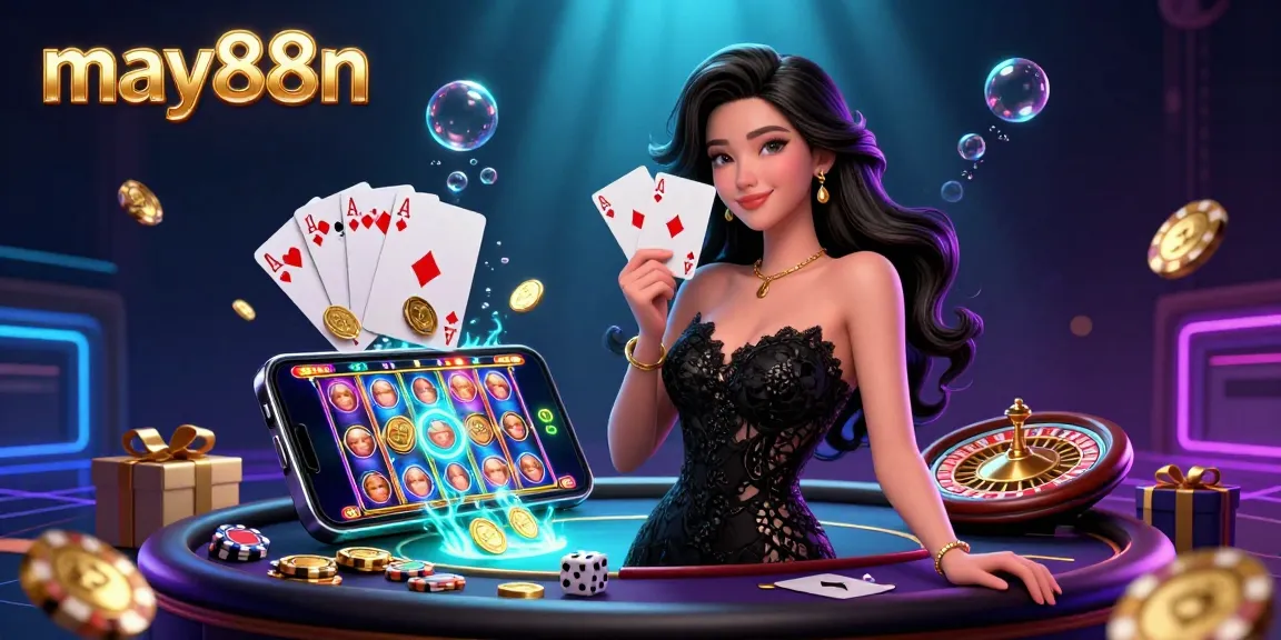 Engage with may88n and experience thrilling online gaming surrounded by a luxury casino atmosphere.