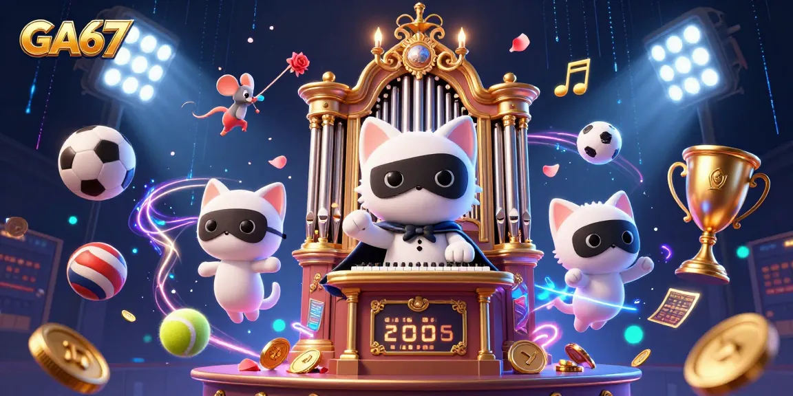 CA67 showcases a vibrant 3D casino illustration bringing live betting action with excitement.