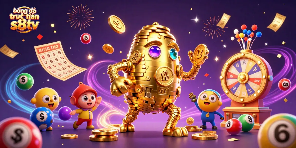 Bet and win with bóng đá trực tuyến s8tv in an exciting 3D gaming scene filled with energy.