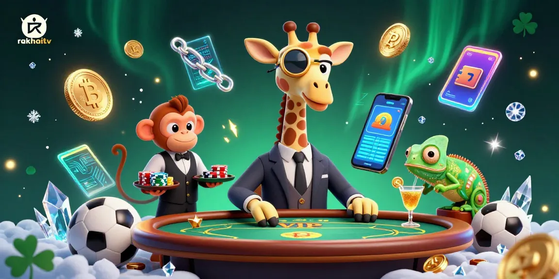 Watch rakhoitv's thrilling sports betting scene with vibrant characters and dynamic crypto elements.