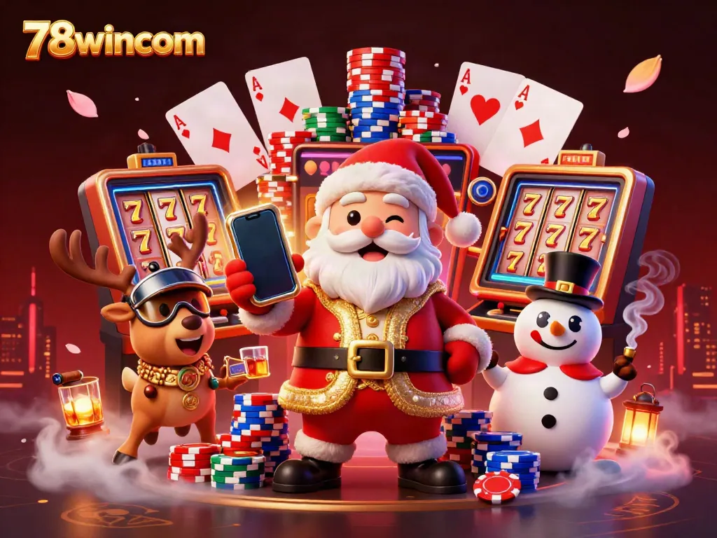 Experience winnings with 78wincom's vibrant and dynamic casino scene filled with rich game elements.