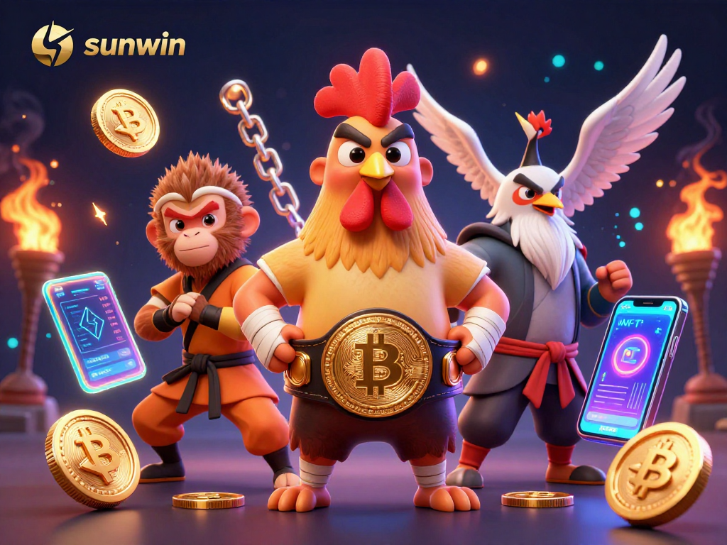 Play exciting games at sunwin with fierce characters and cryptocurrency elements.