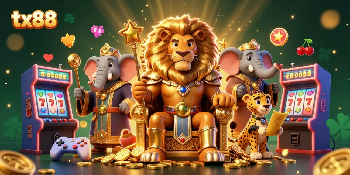 Experience exhilarating gaming moments with tx88 in vibrant casino adventures featuring royal characters.