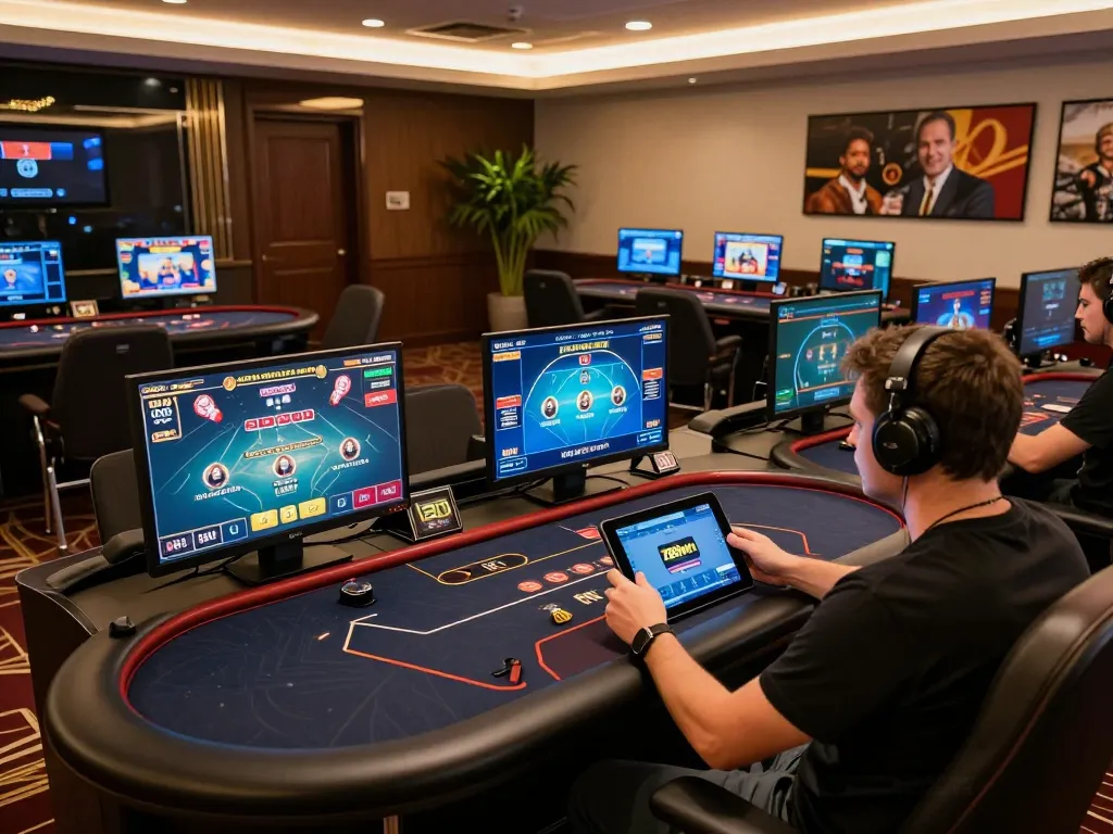 Player engaged in strategic gameplay at a modern online casino on 789win.