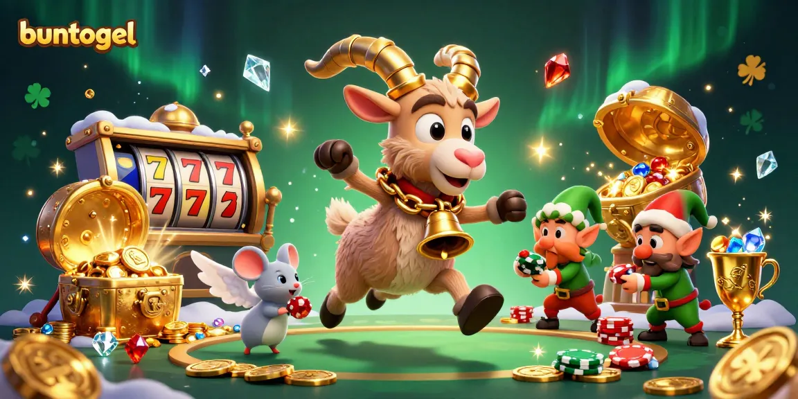 Engage with bun togel excitement as cartoon characters navigate a vibrant casino scene filled with gems and riches.