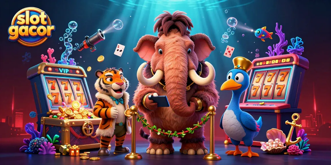 Slot gacor: Kemenangan menarik dalam atmosfer kasino digital penuh warna