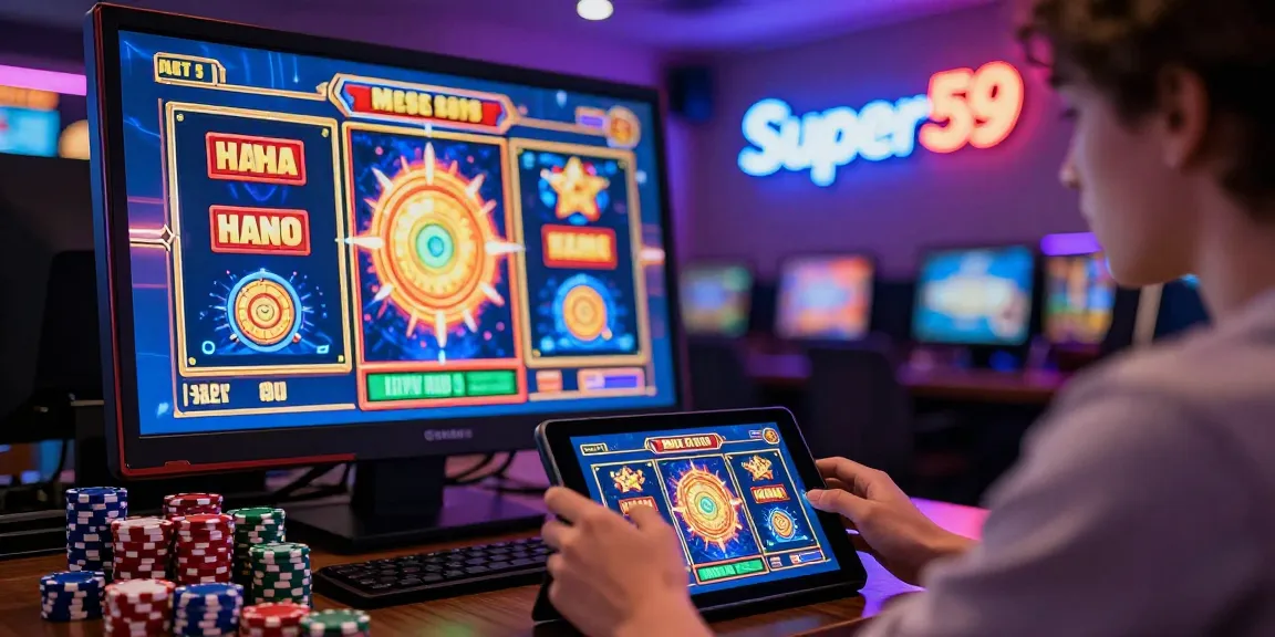 Pengalaman bermain slot online di Super59 dengan suasana yang mengasyikkan dan interaktif.