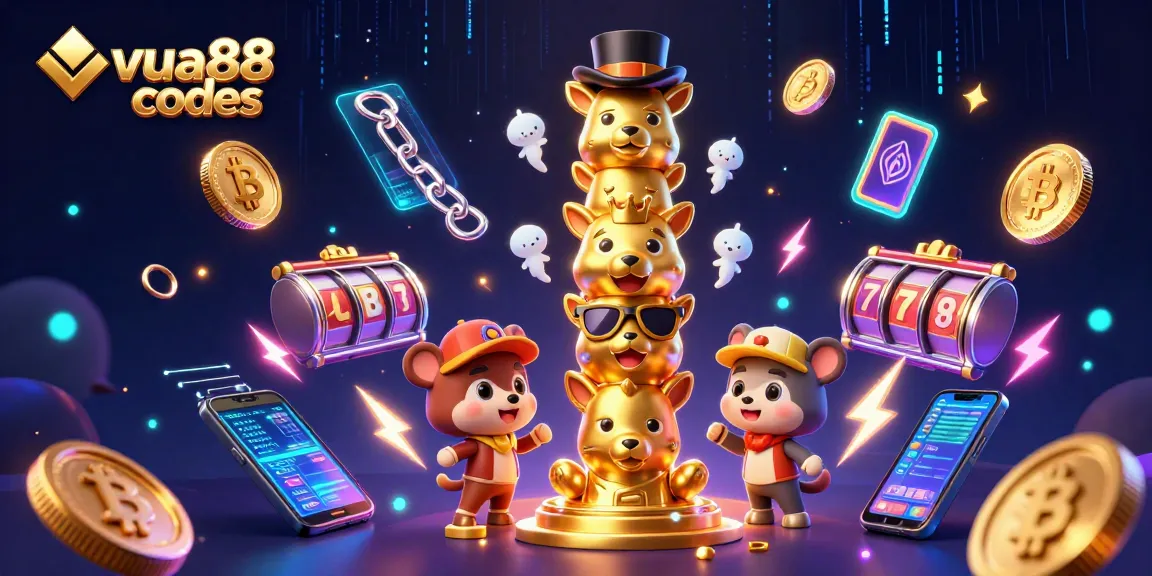 Experience immersive gaming with vua88 codes and a vibrant 3D casino environment featuring dynamic elements.