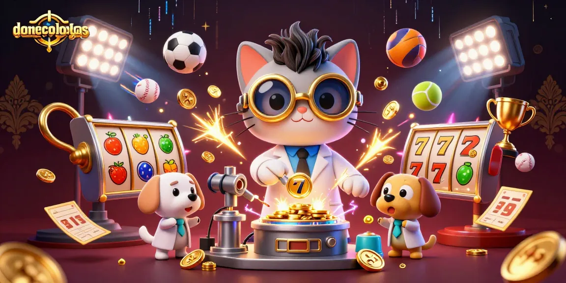 Experience the thrill of casino gaming with domecqbodegas, featuring dynamic 3D characters and vibrant casino elements.