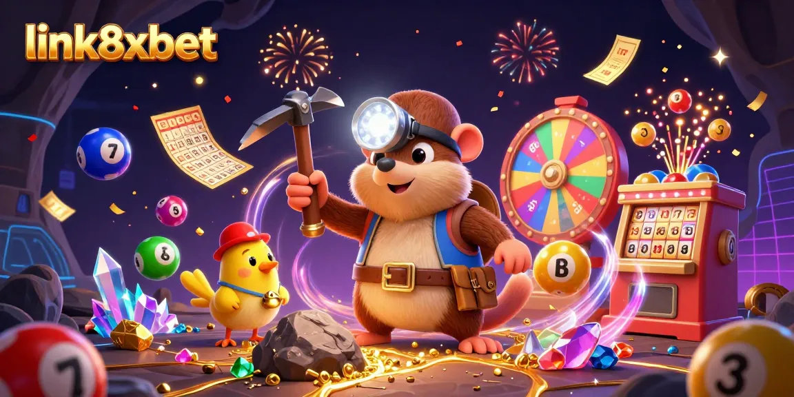 Experience the thrill of winning at link8xbet with this vibrant, action-packed casino scene.