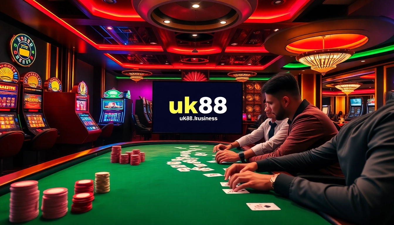 Experience the thrill of gambling at https://uk88.business/ with engaging online casino games and vibrant visuals.