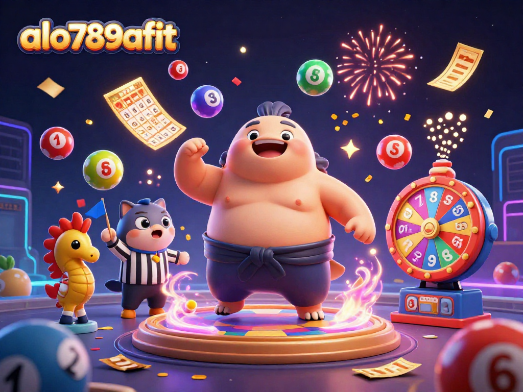 Win big at alo789afit with vibrant lottery balls and an exciting underwater casino scene.