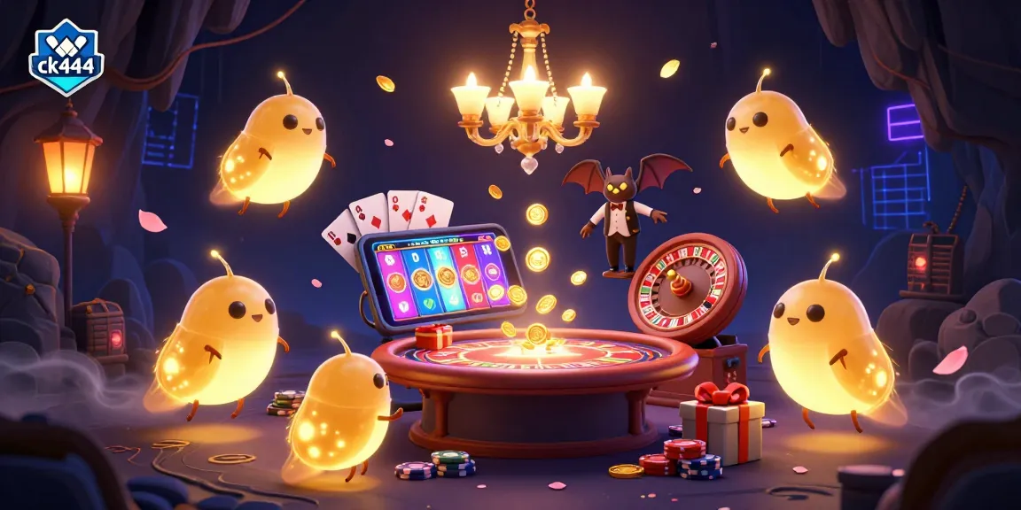 Experience the excitement of ck444 with engaging slot games and vibrant casino elements.