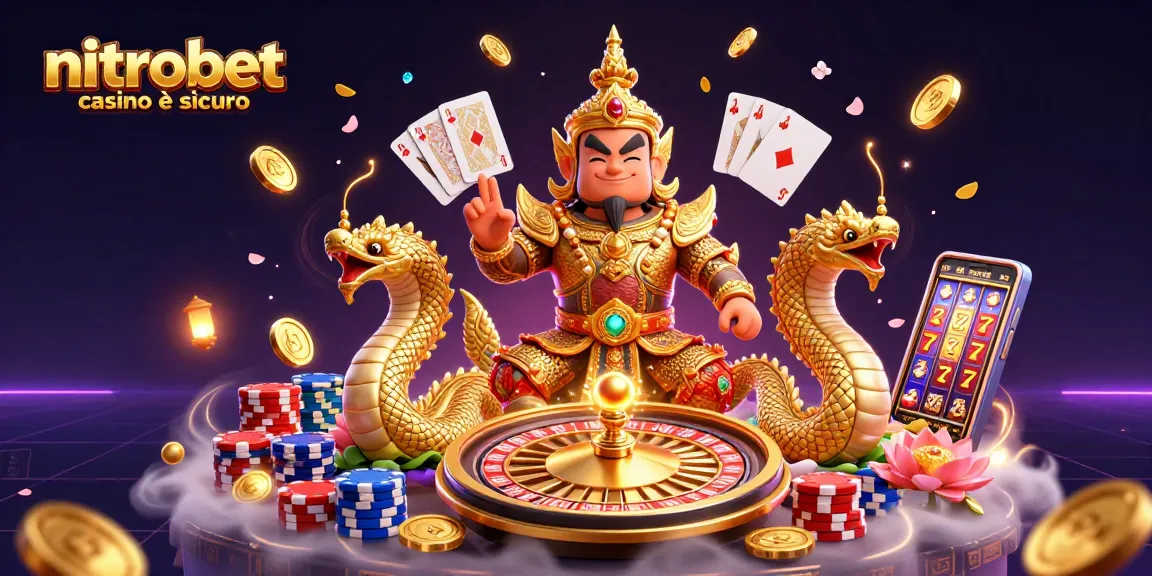 Scopri la sicurezza di NitroBet Casino, un'esperienza di gioco coinvolgente con slot e giochi dal vivo.