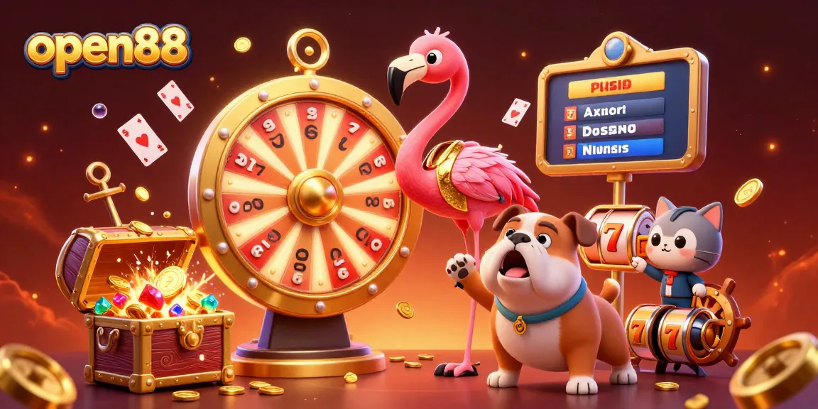 Spin the golden prize wheel at open88 for exciting casino games and huge wins!