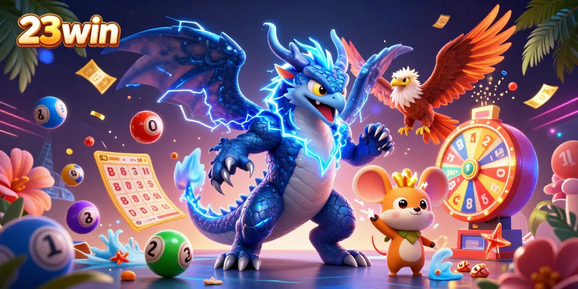 Experience thrilling action with 23win's dynamic casino elements and vibrant graphic portrayal.