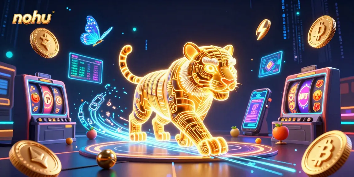 Experience the thrilling excitement of nohu with vibrant slot games and holographic visuals.