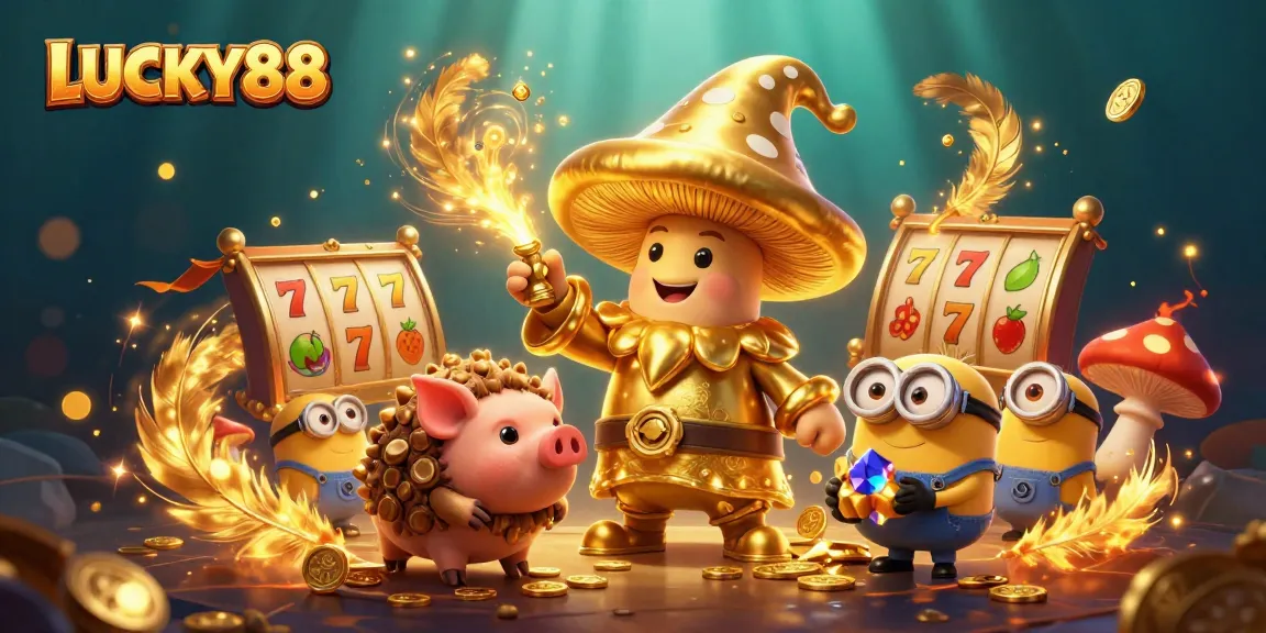 Spin the reels of LUCKY88 for big wins amidst magical treasures!