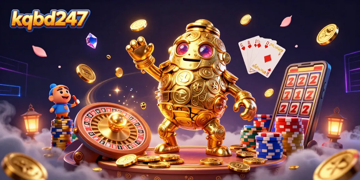 Engage with thrilling betting experiences at kqbd247, highlighted by golden golem and spinning roulette.