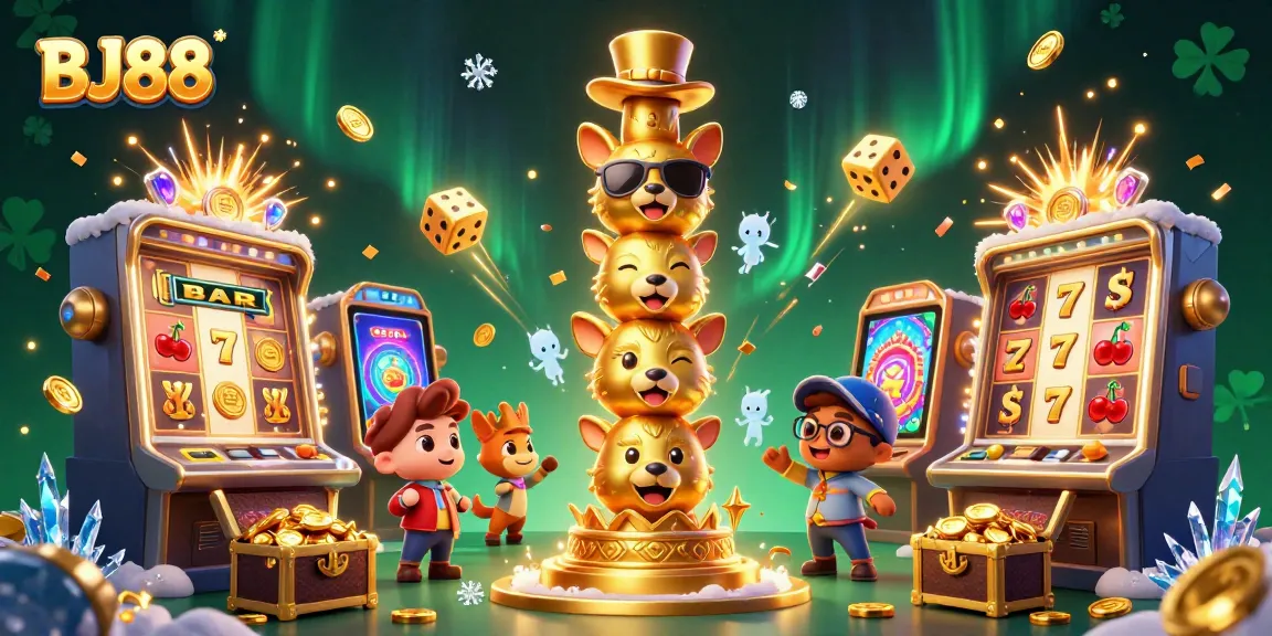 Engage with immersive gambling action at BJ88 featuring vibrant casino elements and thrilling animations.
