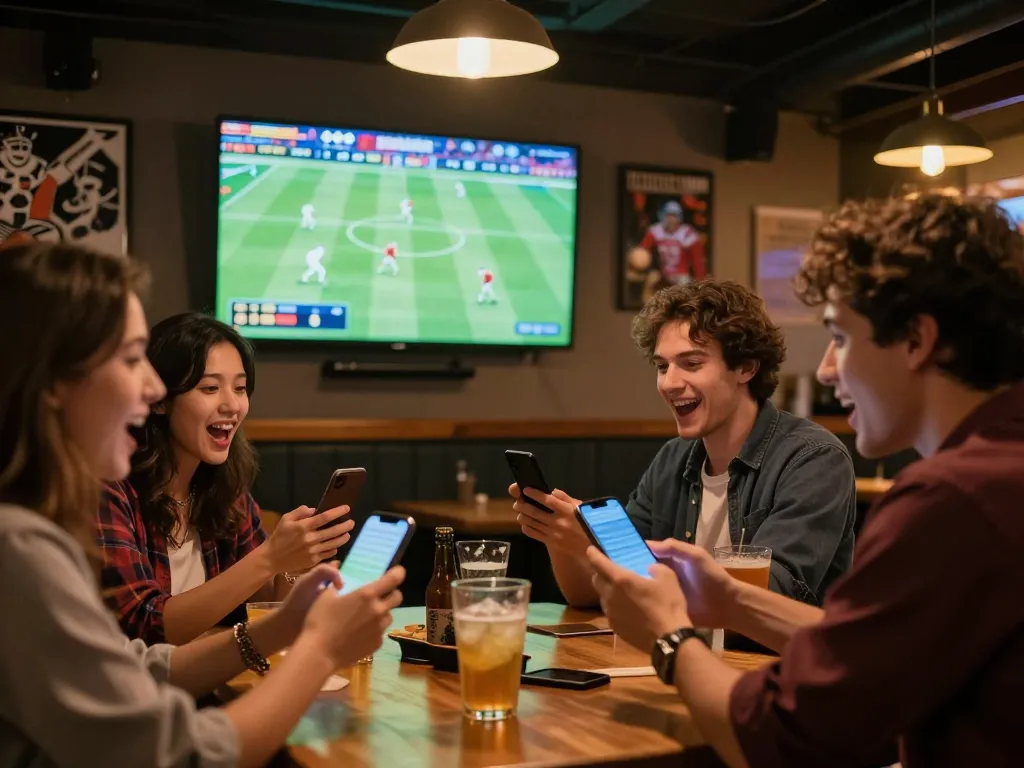 Vmax trang chủ sports betting experience with friends cheering for their favorite team