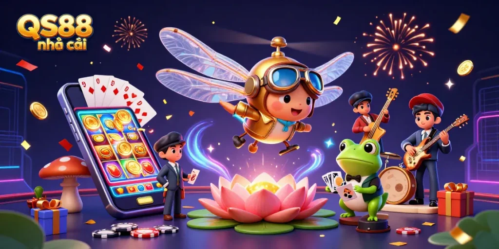 Experience thrilling gameplay at QS88 nhà cái with vibrant slot games and casino excitement.